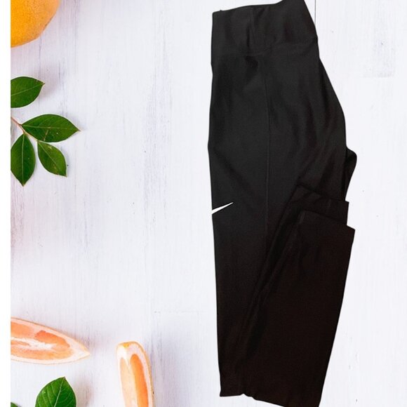 Nike Power Victory Dri-Fit Mid-Rise Waistband Leggings - Picture 4 of 8